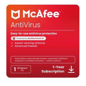 McAfee AntiVirus (Windows) 2025